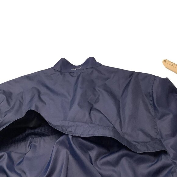 Greg Norman Men's 1/4 Zip Blue Fishing Shirt Vented Windbreaker Size Medium - Picture 8 of 9